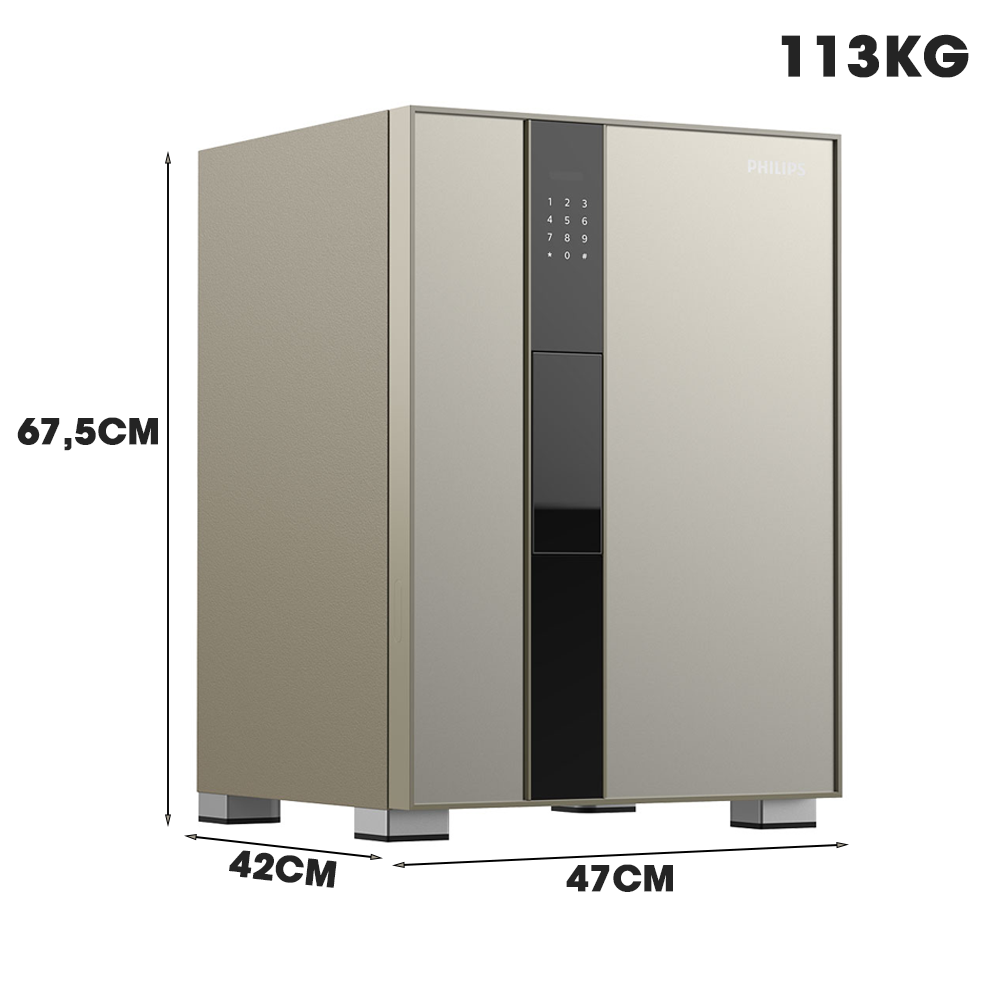 Két sắt cao cấp Philips Valis-6BU (675*470*420mm)